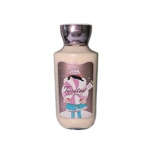 Bath & Body Works Twisted Peppermint Body Lotion 8 oz‎ NOS Holiday Scent